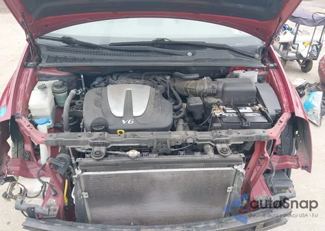 2014 Kia Sedona Ex from USA, damaged, VIN KNDMH4C73E6543051